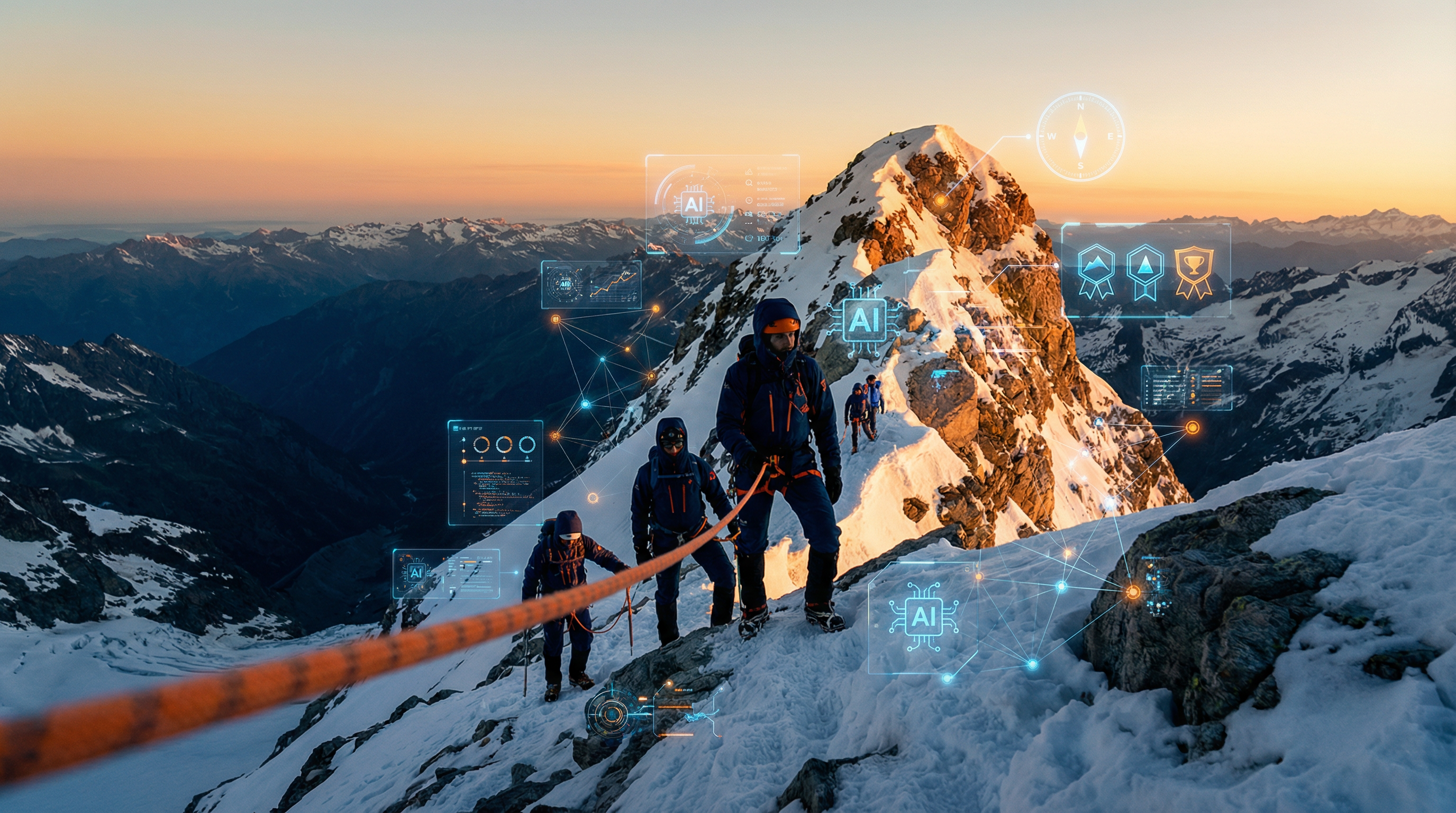 Une approche structurée, inspirée de la montagne